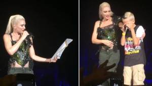 Gwen Stefani podczas koncertu czyta napis zrobiony przez jedną z matek. Wściekła